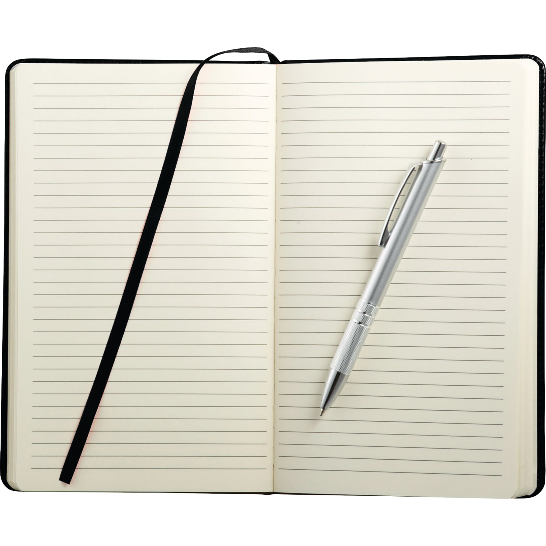 FSC® Mix 6" x 8.5" Viola Bound Notebook with Pen