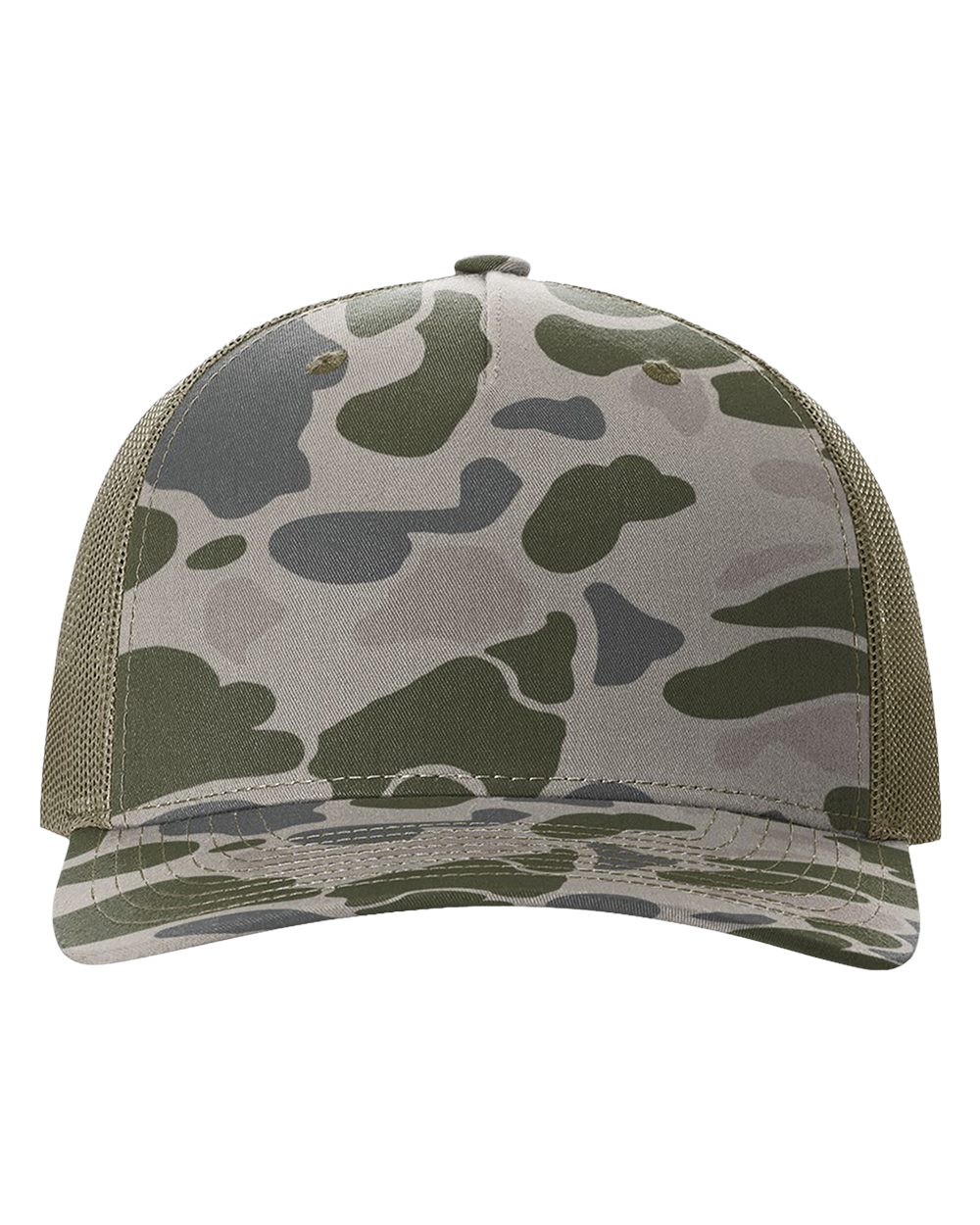 Printed Five-Panel Trucker Cap - 112PFP